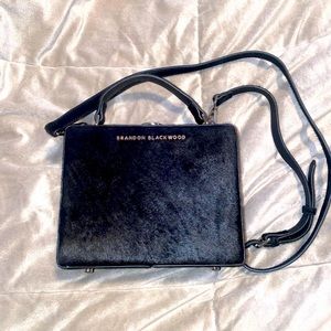 Brandon Blackwood Kendrick Trunk Black Pony Hair (Regular Size)